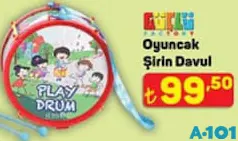 GÜÇLÜ OYUNCAK ŞİRİN DAVUL